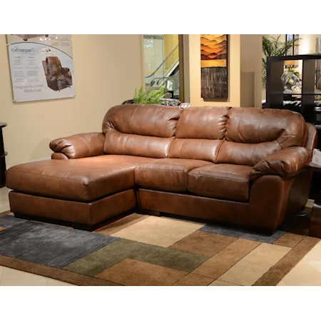 Three Seat Sectional Sofa with Chaise